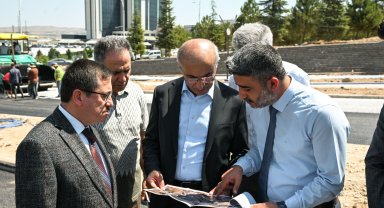 Başkan Er, İnönü Üniversitesi’nde gerçekleştirilen yol çalışmalarını yerinde inceledi