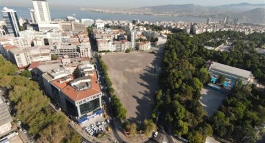 Belediye binasının yapımına karşılık Basmane Çukuru’ndan şartlı feragat