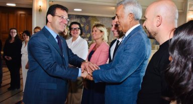 Bursa Büyükşehir Belediyesi bürokratlarından İmamoğlu'na ziyaret