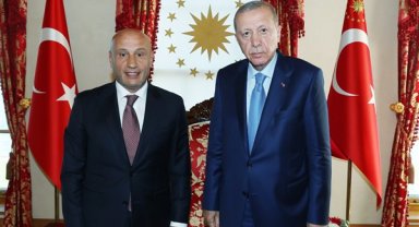Cumhurbaşkanı Erdoğan, TİM Başkanı Gültepe'yi kabul etti
