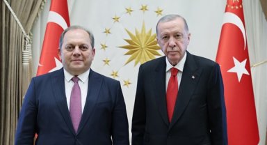 Cumhurbaşkanı Erdoğan, Yargıtay Başkanı Kerkez’i kabul etti