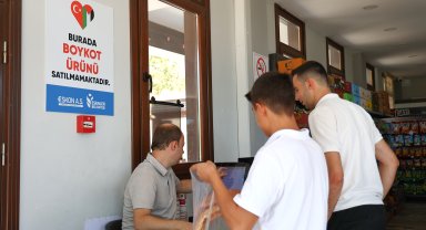 Esenler’deki iki markette boykot ürünler satılmıyor