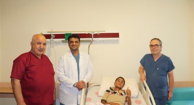 Harran Üniversitesi Hastanesi’nde ender rastlanan operasyon gerçekleştirildi