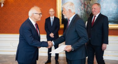 Pavel: Şili, Portekiz, Irak ve Slovenya'nın Çek Cumhuriyeti'nde yeni büyükelçileri var