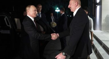 Rusya Devlet Başkanı Putin, Azerbaycan'da