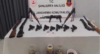 Şanlıurfa'da silah kaçakçılarına operasyon