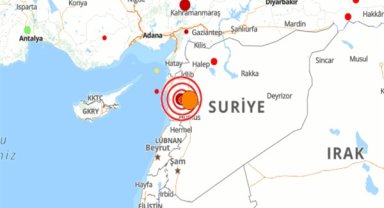 Suriye'de deprem