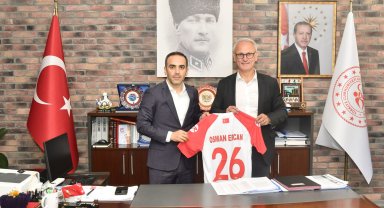 THF Başkanı Uğur Kılıç Eskişehir’de hentbol için önemli temaslarda bulundu
