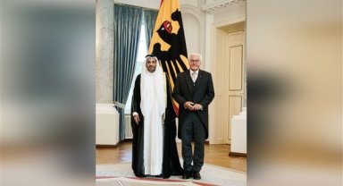 Almanya Cumhurbaşkanı Steinmeier, Katar'ın Almanya Büyükelçisi El Hamar ile görüştü