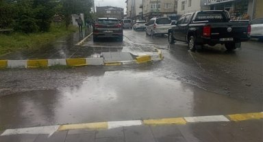 Ardahan'da sağanak yağış sele neden oldu