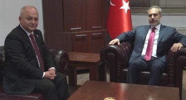 Bakan Fidan, Üsküp'te diplomatik temaslarını sürdürüyor