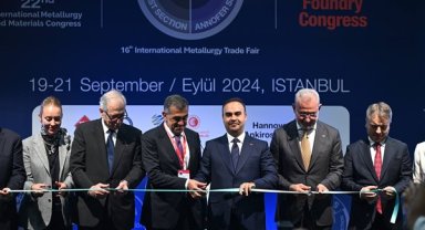 Bakan Kacır, ANKIROS 16. Uluslararası Metalürji fuarının açılışını yaptı