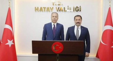 Bakan Yerlikaya'dan, Vali Masatlı'ya ziyaret