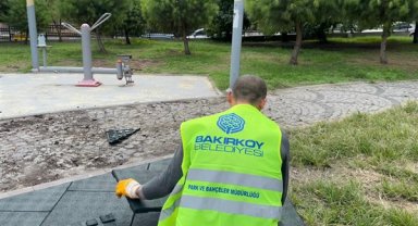 Bakırköy’de parklar yenileniyor
