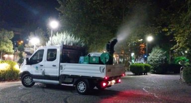 Balıkesir Büyükşehir Belediyesi’nin haşereyle mücadelesi sürüyor