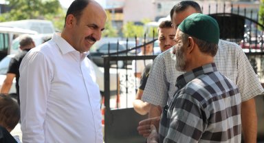 Başkan Altay, Zafer Sanayi'de esnaflarla buluştu