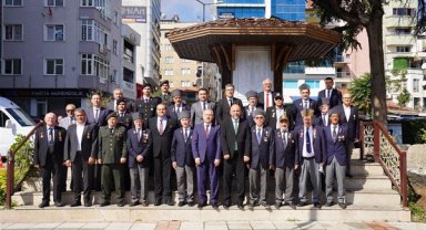 Başkan Aydın, gazilerle bir araya geldi