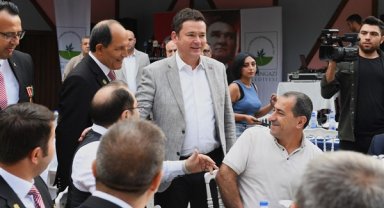 Başkan Aydın şehit yakınları ve gaziler ile bir araya geldi