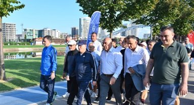 Başkan Bozbey’den sağlıklı yaşam vurgusu