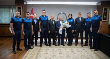 Başkan Büyükkılıç, Zabıta personelini kabul etti