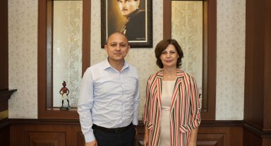 Başkan Önal'dan Başkan Ünlüce'ye ziyaret