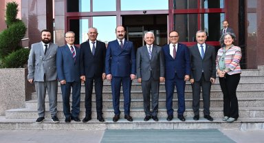 Başkan Şahin’e hayırlı olsun ziyareti