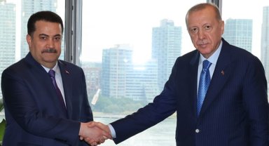 Cumhurbaşkanı Erdoğan, Irak Başbakanı el Sudani ile görüştü
