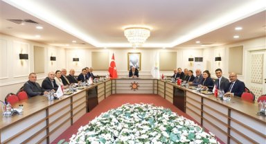 Dervişoğlu, Başkanlık Divanı Üyeleri ile bir araya geldi
