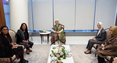 Emine Erdoğan, BM Genel Sekreteri Çocuklara Yönelik Şiddet Temsilcisi M'jid’i ağırladı