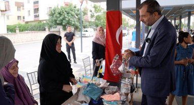Gürsu Belediyesi Maharetli Eller Çarşısı’nda el emeği ürünler satışa sunuldu