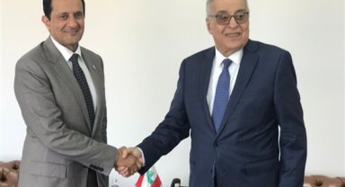Habib, Katar Devleti'nin Lübnan Büyükelçisi Al-Thani ile görüştü