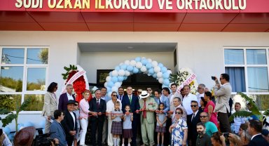 Hayırseverler tarafından Bodrum'da 51'inci okul açıldı