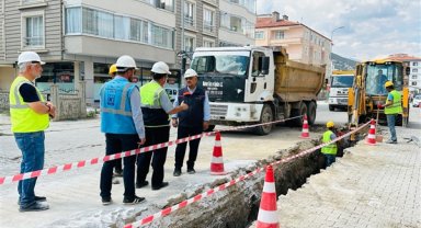 Konya Büyükşehir Belediyesi Akşehir’deki dev su projesinde 86 kilometreyi tamamladı