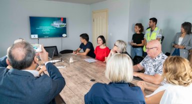 Litvanya heyeti İzmir Büyükşehir Belediyesi’nin çalışmalarını inceledi