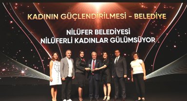 Nilüfer Belediyesine sürdürülebilirlik ödülü