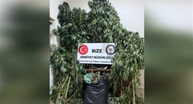 Rize'de uyuşturucu operasyonu: 6 gözaltı