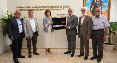 Teksan Sanayi Sitesi'nden Başkan Ünlüce'ye ziyaret