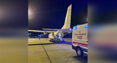 Uçak ambulans, Şanlıurfa'dan 4 çocuğu Ankara'ya nakletti
