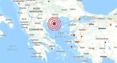 Yunanistan'da deprem