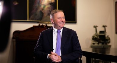 Albanese, Kral Charles ve Kraliçe Camilla ile bir araya geldi
