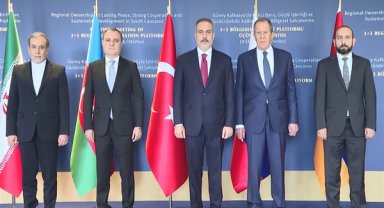 Bakan Fidan, 3+3 Güney Kafkasya Bölgesel İşbirliği Platformuna ev sahipliği yaptı