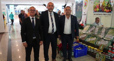 Başkan Aydın Bursa’da düzenlenen tarım ve hayvancılık fuarlarına katıldı