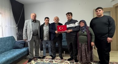 Başkan Esen, Pençe Kilit Harekatı gazisini ziyaret etti