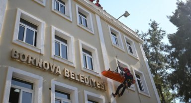 Bornova Belediyesi’nde yangın tatbikatı yapıldı