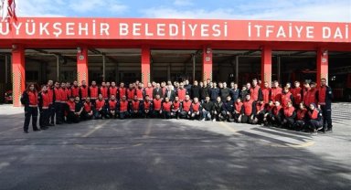 Büyükşehir itfaiyesi 1 ayda 1150 olaya müdahale etti