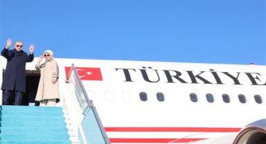 Cumhurbaşkanı Erdoğan, Tataristan'a hareket etti