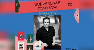 Delidolu’nun ödüllü yazarı Dimitris Sotakis İstanbul’da
