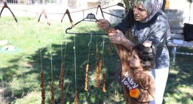 Diyarbakır Büyükşehir Belediyesinden çocuklara bağbozumu ve bulamaç etkinliği