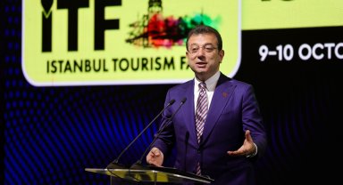 İmamoğlu, İstanbul Turizm Fuarı’nda konuştu