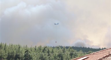 Muğla Büyükşehir, orman yangınlarına karşı mücadelesini sürdürüyor